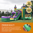thumbnail image 5 of JumpOrange Commercial Grade Inflatable Bounce House with Dual Water Slides and Pool for Kids and Adults, 5 of 10