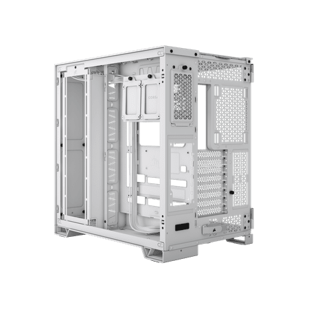 CORSAIR - 6500X ATX Mid-Tower Dual Chamber Case - White