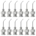 thumbnail image 1 of 12 Pcs 21G 0.51 Inch Bent Blunt Tip Dispensing Needle with Lure Lock for Refilling Liquid Adhesives, 1 of 6