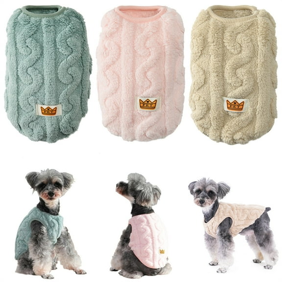Dog Sweaters for small dogs,Sweaters for Small Dogs & Cats,Girl & Boy,Warm Dog Clothes Shirt Coat for Winter Christmas,dachshund sweater,small dog sweaters for boys,dog fleece sweater(Green S)