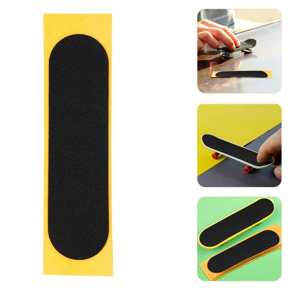 OUNONA  6 Pcs Skateboard Foam Grip Tape Finger Anti-slip Pad Stickers