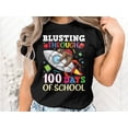 thumbnail image 2 of Blasting Through 100 Days of School Gift Idea Outfit Student T-Shirt 100 Days of School Gift Idea Student Presents Tshirt, 2 of 10
