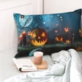 thumbnail image 6 of Disketp Pillow Covers Spooky Halloween Pattern Throw Pillow Case Cushion Covers,Cushion For Bedroom,Couch,Home-20"X30", 6 of 9