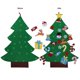 thumbnail image 4 of OurWarm Upgraded DIY Felt Toddler Christmas Tree 2020 New Year Gift Educational Toys Hanging Pendant Christmas Party Supplies, 4 of 4