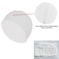 thumbnail image 2 of Unisex Swim Cap Solid White Spandex Fabric, Comfortable Elastic Waterproof Swimming Cap for Men and Women, Durable for Training & Competition, 2 of 8