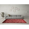 thumbnail image 3 of Ahgly Company Indoor Rectangle Oriental Red Industrial Area Rugs, 2' x 4', 3 of 4