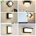 thumbnail image 2 of LED Wall Light Motion Sensor Outdoor Lighting Waterproof IP66 LED Porch Lights Balcony Garden Lights Outdoor Wall Lamp, 2 of 9