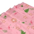 thumbnail image 5 of XMXY Flowers Leaves Pattern Long Shower Curtains, Waterproof Weighted Thick Bathroom Curtain with 12 Iron Hook, 72x72 Inch, 5 of 8