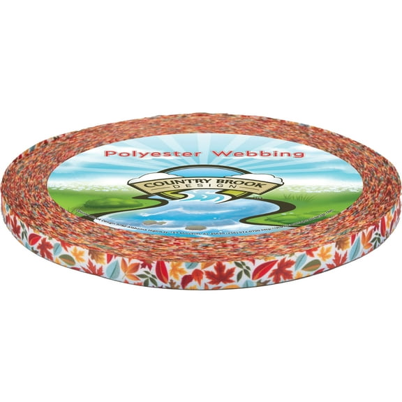 Country Brook Design® 1/2 inch Brisk Autumn Photo Quality Polyester, 50 Yards