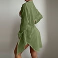 thumbnail image 4 of Women's Beach Cover Up Shirt Sun Protection Blouse Casual Swimwear Cover Up Vacation Beachwear Pool Side Outfit Open Front Cardigan Stylish Beach Top Swimwear Cover Up, 4 of 5