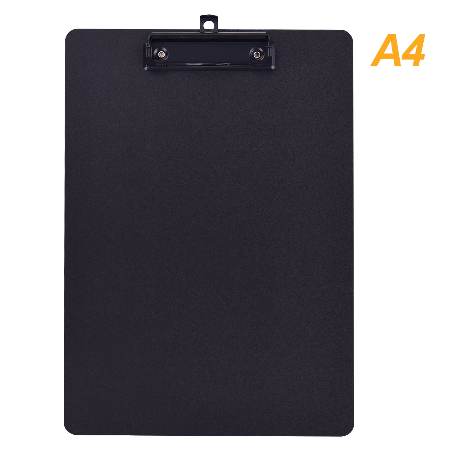 A4 Size Plastic Clipboard Writing Pad Board Low Profile Clip Document D2J3