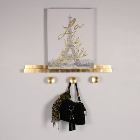 Kate And Laurel Nolyn Decorative Wood Oversized Doorknob Hangers