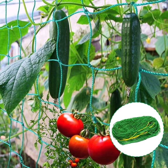 XIBUFE Plant Trellis Garden Trellis Netting, Heavy Duty Trellis for Climbing Plants Outdoor, Plant Supports for Indoor Plants, Reusable Garden Plant Support Net for Vines