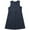 Navy#84, variant on LIIPEE Girls Dresses Solid Color Sleeveless Round Neck Slim Fit A-Line Sundress Girl Comfort Holiday School Party Dress,Khaki,130