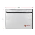 thumbnail image 1 of Fireproof Fireproof Document Bag Silicone Coated Fire Resistant Money File Folder Holder Organizer Safe Storage for Office Home Bank Cards Passport Valuables Jewlry Cash, 1 of 6