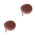 thumbnail image 3 of Esponjas de baño Bewildely Exfoliante Masaje corporal Limpiador de pulido 2Conjunto Café, 3 of 6