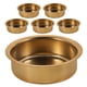 thumbnail image 5 of 6 latas de metal para velas de té, recipientes vacíos para velas aromáticas, portavelas DIY para decoración de mesas de Navidad y bodas, dorados, 5 of 7