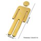 thumbnail image 3 of Toilet Sign 2pcs/set Toilet Men,women Sign 3d Mirror Wall Sticker Door Home Decoration Clear Guidance, 3 of 5