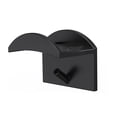 thumbnail image 1 of Fuerte Perchero Para Sombreros, Ganchos Para Sombreros Adhesivos ABS Negro Evita La Deformación De La Tapa Adhesivo Transparente Fuerte Minimalista Moderno 10 Piezas Para Toallas, 1 of 8