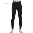 thumbnail image 5 of Naiovety Chaqueta de buceo Material de nailon buena elasticidad bañadores de baño respetuosos con la piel lento la pérdida de temperatura corporal Deportes acuáticos Hombres Negro 3XL Naiovety OD020695-06, 5 of 5