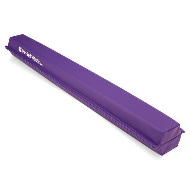 We Sell Mats 9' Folding Floor Balance Beam, Purple
