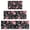 Pioneer Flower Floral-1, variant on Pioneer Flower Floral Print Pattern Kitchen Rugs Sets Of 3,Kitchen Runner Rugs Non Skid Washable,Decorative Kitchen Floor Mats for Kitchen,Sink,Laundry,17"x30" 17"x47" 17"x59"