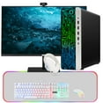 thumbnail image 1 of Restored HP G3 Gaming Desktop PC,Intel Core i5 6th Gen,AMD RX 550 Graphics,32GB RAM,1TB SSD,MTG New 24 Inch Monitor,Gaming Kit Webcam,WiFi,Windows 11 Pro, 1 of 9