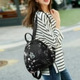 thumbnail image 1 of Women Fashion Nylon Oxford Starry Pattern Backpacks Waterproof Star School Bags, 1 of 6
