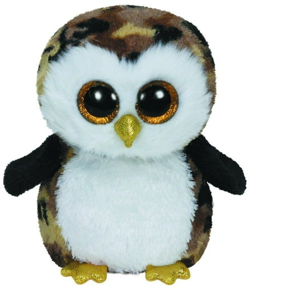 Ty Beanie Boos Owliver the Camo Owl Medium Plush