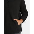thumbnail image 4 of Time and Tru Women's Corduroy Fleece Pullover, Size S-XXXL, 4 of 6
