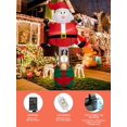 thumbnail image 2 of Replacement Air Blower for Inflatables .A Inflatable Air Fan Blower with Bright Colorful Projection Lamp LED Light &v/A Adapter for Halloween Christmas Inflatable Outdoor Decoratio, 2 of 6