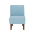 thumbnail image 4 of Linon Bynum Slipper Side Accent Chair, Light Blue, 4 of 9