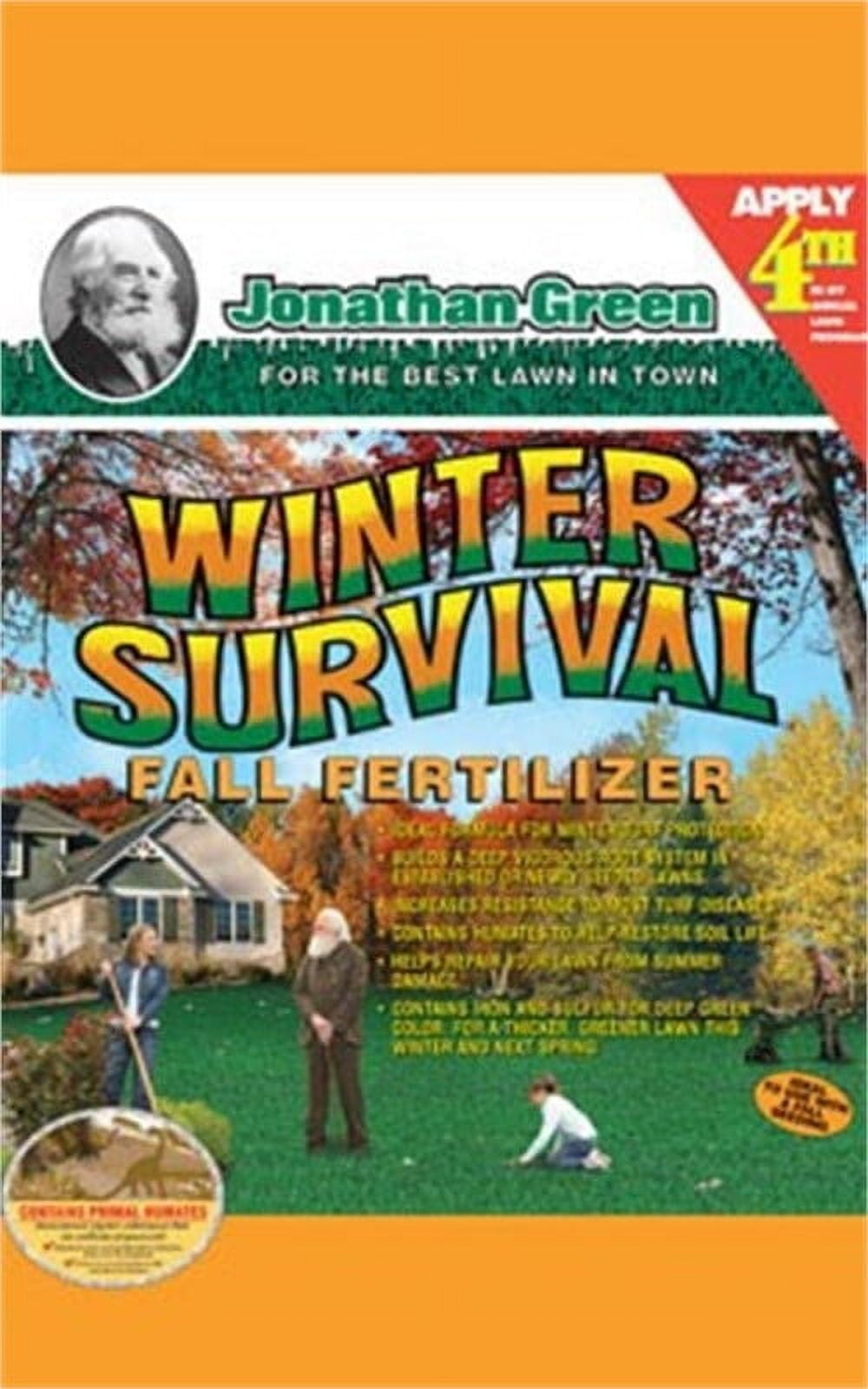 Jonathan Green 12400 Winter Lawn Survival Fertilizer, 5 M