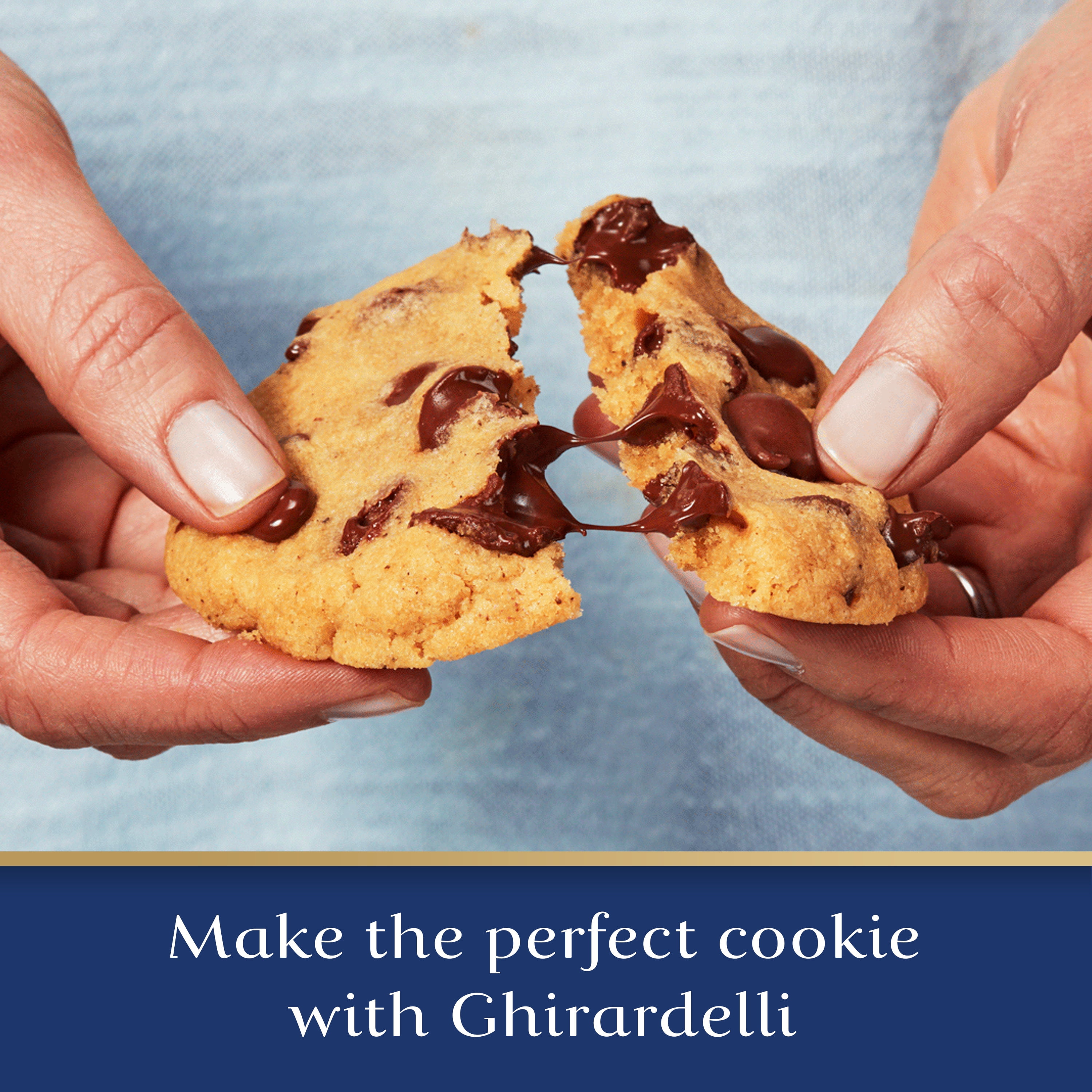 GHIRARDELLI 100% Cacao Unsweetened Chocolate Chips for Baking, Premium Baking Chips, 8.5 OZ Bag