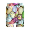 thumbnail image 4 of Picia Colorful Easter Eggs Pajama Shorts for Men, Men's Pajama Bottoms, Sleepwear,Short Pajama Pants-X-Large, 4 of 9