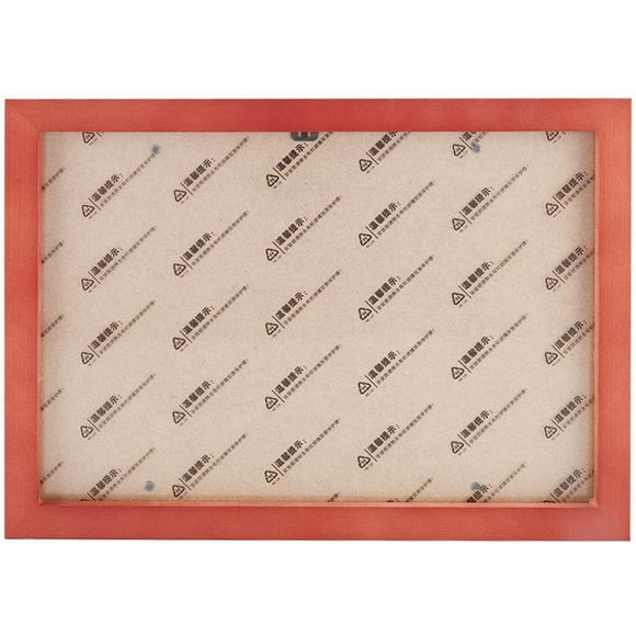 A3 Wood Photo Frame, Photo Frame, for Living Room Home(Tint nut-Brown)