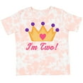 thumbnail image 3 of Inktastic Princess Crown 2nd Birthday I'm Two Girls Toddler T-Shirt, 3 of 5