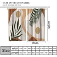 thumbnail image 2 of Boho Leaf Curtains, Bohemian Mid Century Palm Tropical Leaf Abstract Modern Minimalism Window Treatments for Living Room Bedroom Kitchen 2 Panel Fabric, 42x54 Inch, 2 of 6