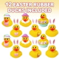 thumbnail image 2 of Rubber Ducks ArtCreativity, 6 diseños de Pascua, 2.5 pulgadas, paquete de 12, 2 of 7