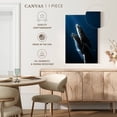 thumbnail image 5 of Elephant Stock Humpback Whale And Its Calf Wall Art - Vertical Canvas Wall Art - Living Room Wall Decor - Animal Canvas - Gray And Blue Decor - 16" x 24", 5 of 8