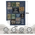 thumbnail image 4 of Math Teacher Gift, Math Gifts, Math Teacher Appreciation Gifts, Retirement gift for math teacher, Graduation Gifts for Math Lovers, Math Lovers Birthday Gifts, Math Gift for Men, Blanket 60X50in, 4 of 5