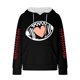 thumbnail image 5 of Camisas de Manga Larga Casual de las Mujeres Impresión No Estructurada Bolsillo Sudadera con Capucha para la Moda de Verano de Primavera, 5 of 5