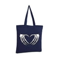 thumbnail image 2 of Awkward Styles Hand Skeleton Heart Tote Bag Skull Summer Bags Skull Accessories Gothic Gifts for He Dia de Los Muertos Accessories, 2 of 5