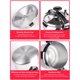 thumbnail image 3 of Olla A Presión Duradera De aleación De Aluminio Con Tapa Abierta Giratoria, Asas Reforzadas Para Uso Doméstico Y Comercial, Utilizable En Estufa De Gas, 3 of 7