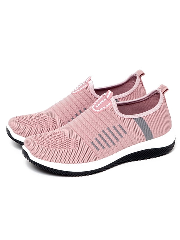 pink slip on trainers womens