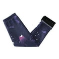 thumbnail image 2 of 3-12 Years Girls Winter Thick Leggings Warm Fleece Lined Leggings Kids Ankle Length Printed Stretch Pants, 2 of 7