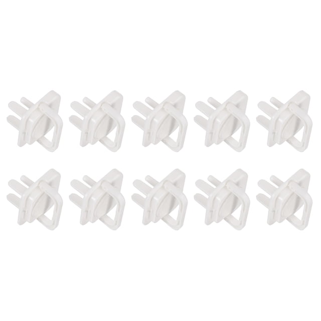 10 Pack Outlet Covers Proofing, Plug Covers Easy Installation Electric Plug Protectors Safety Socket Cover White
