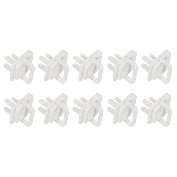 10 Pack Outlet Covers Proofing, Plug Covers Easy Installation Electric Plug Protectors Safety Socket Cover White