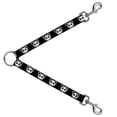 thumbnail image 1 of Buckle-Down Leash Splitter - Panda Bear Cartoon2 Black White - 1" Wide - 30" Length, 1 of 1