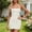White, variant on jtjvou Womens Halter Neck Tennis Dress Sleeveless Built in Shorts with Pockets Summer Dress Golf Athletic Outfits Purple XL